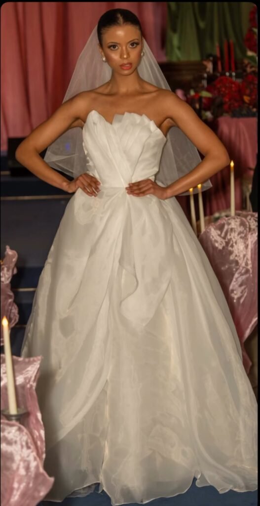Bride Strapless Ballgown Veil