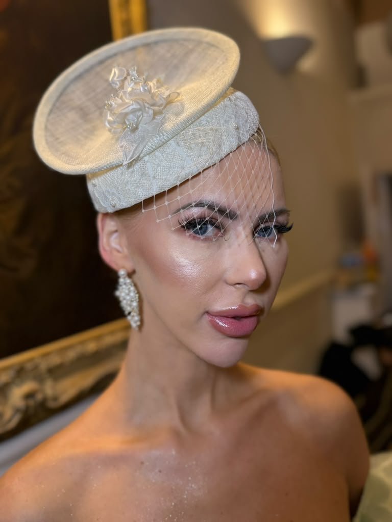 Fascinator Veil Glam Makeup